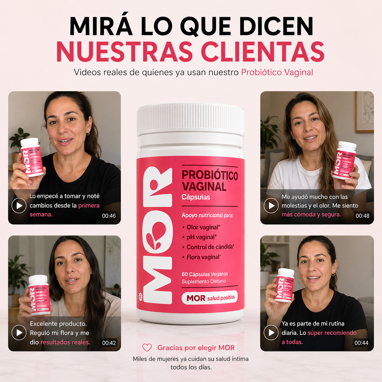MOR — Probióticos Vaginales