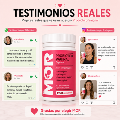 MOR — Probióticos Vaginales