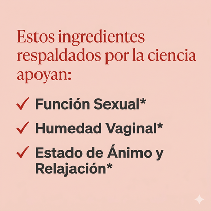 MOR — Humectación Vaginal & Libido