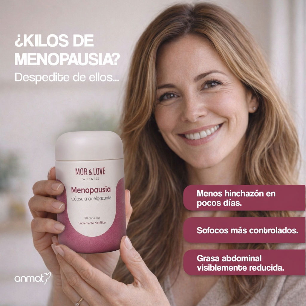 MOR & LOVE | Cápsulas Adelgazantes Menopausia