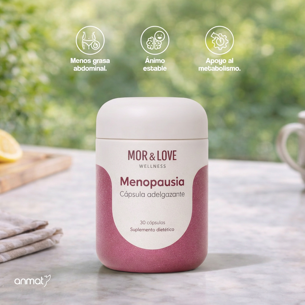 MOR & LOVE | Cápsulas Adelgazantes Menopausia