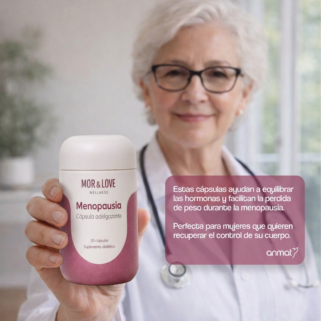 MOR & LOVE | Cápsulas Adelgazantes Menopausia