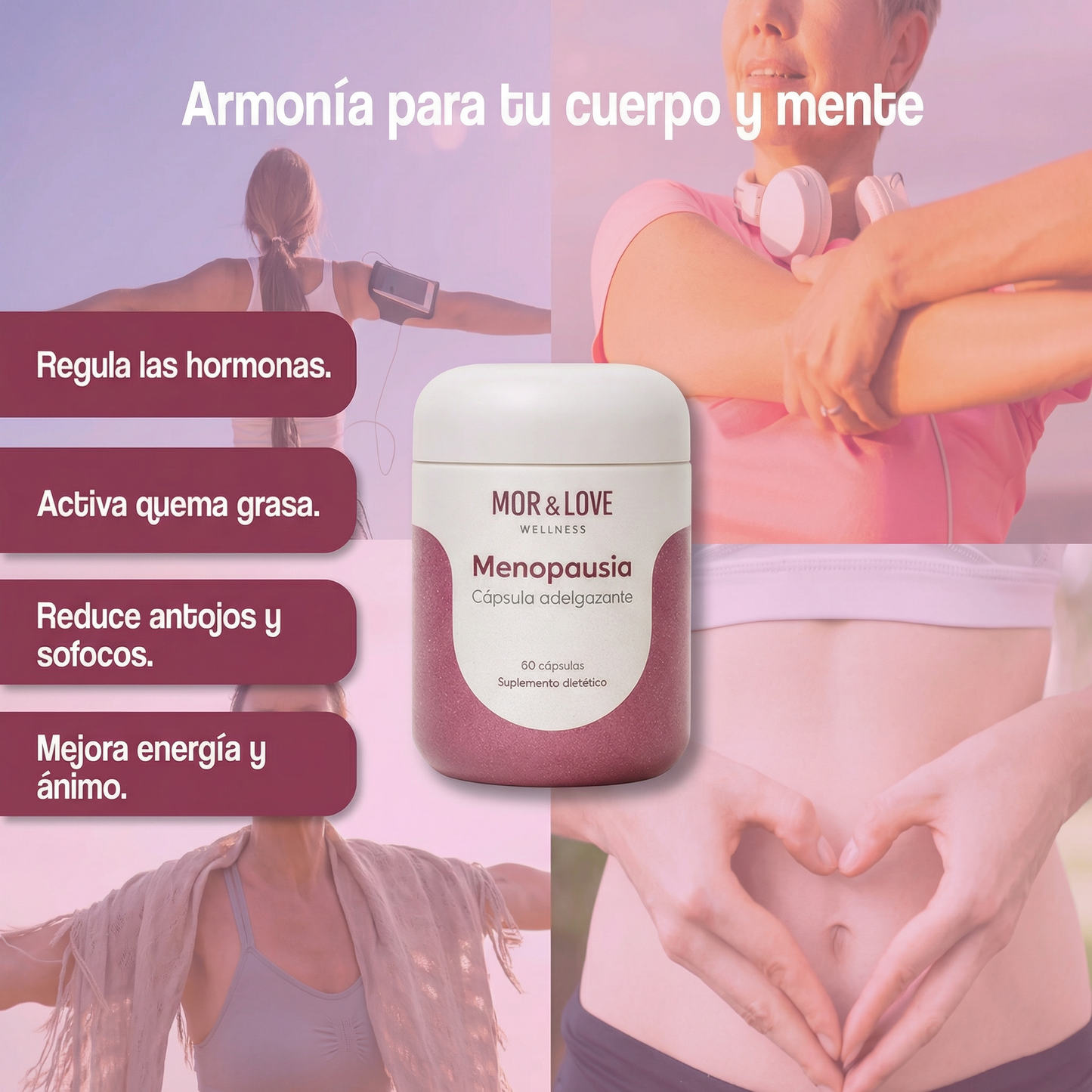 MOR & LOVE | Cápsulas Adelgazantes Menopausia